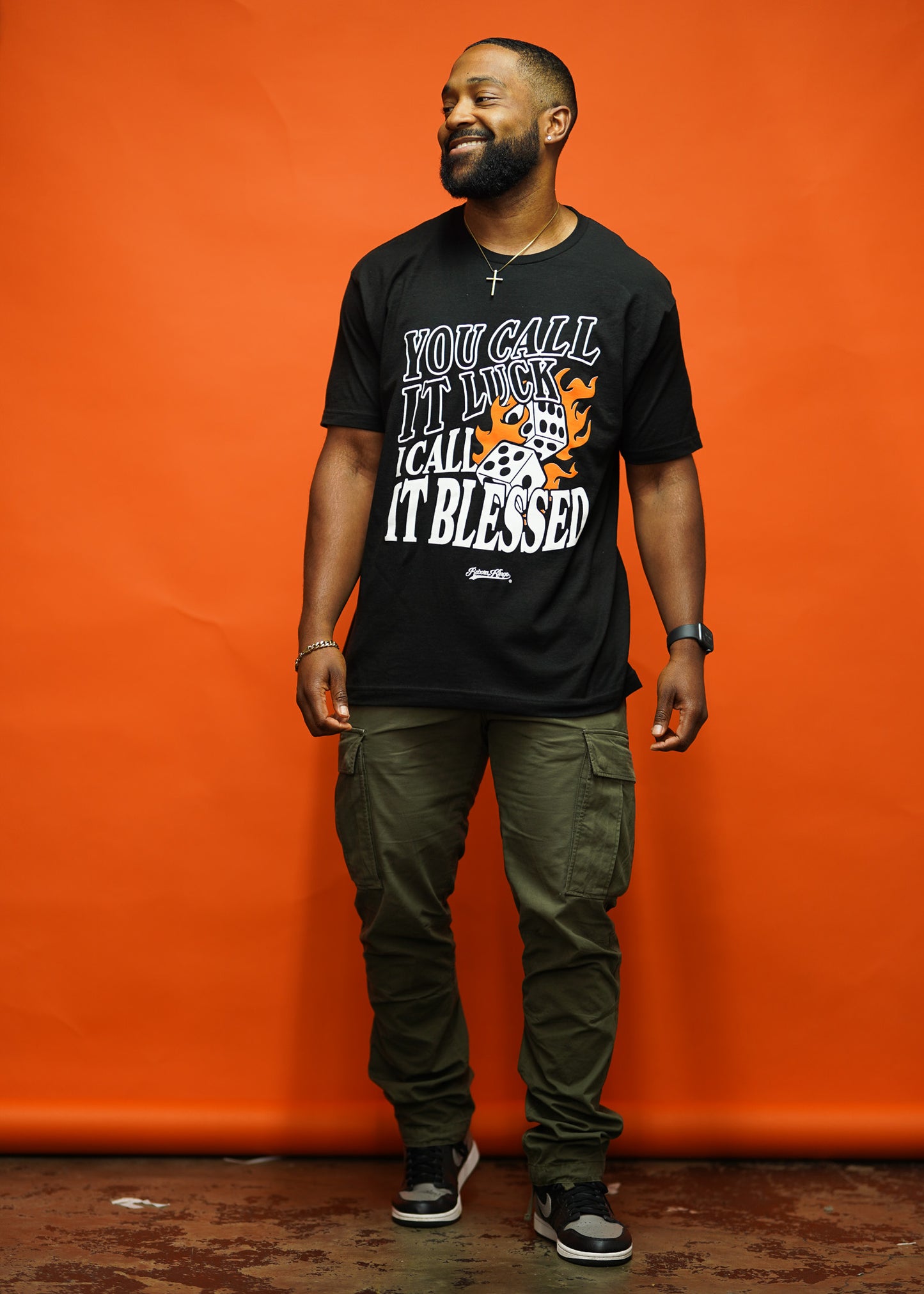 Call It Blessed Tee in Black
