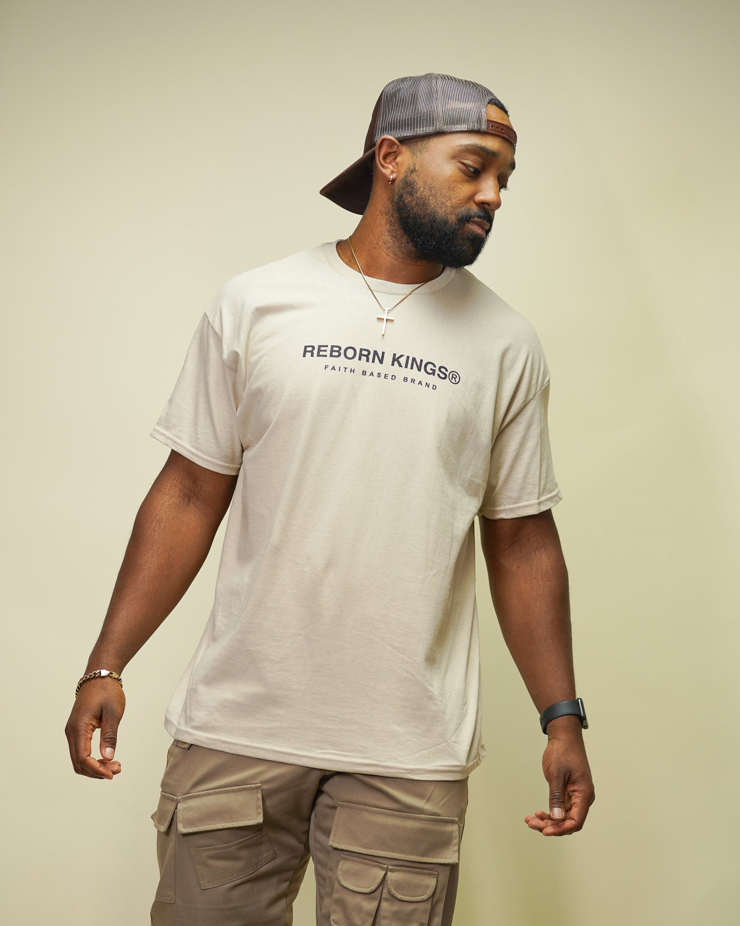 Mountain Mover Tee in Sand