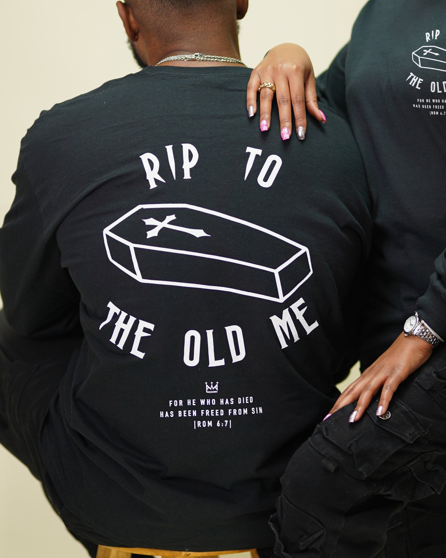 RIP L/S Tee in Black