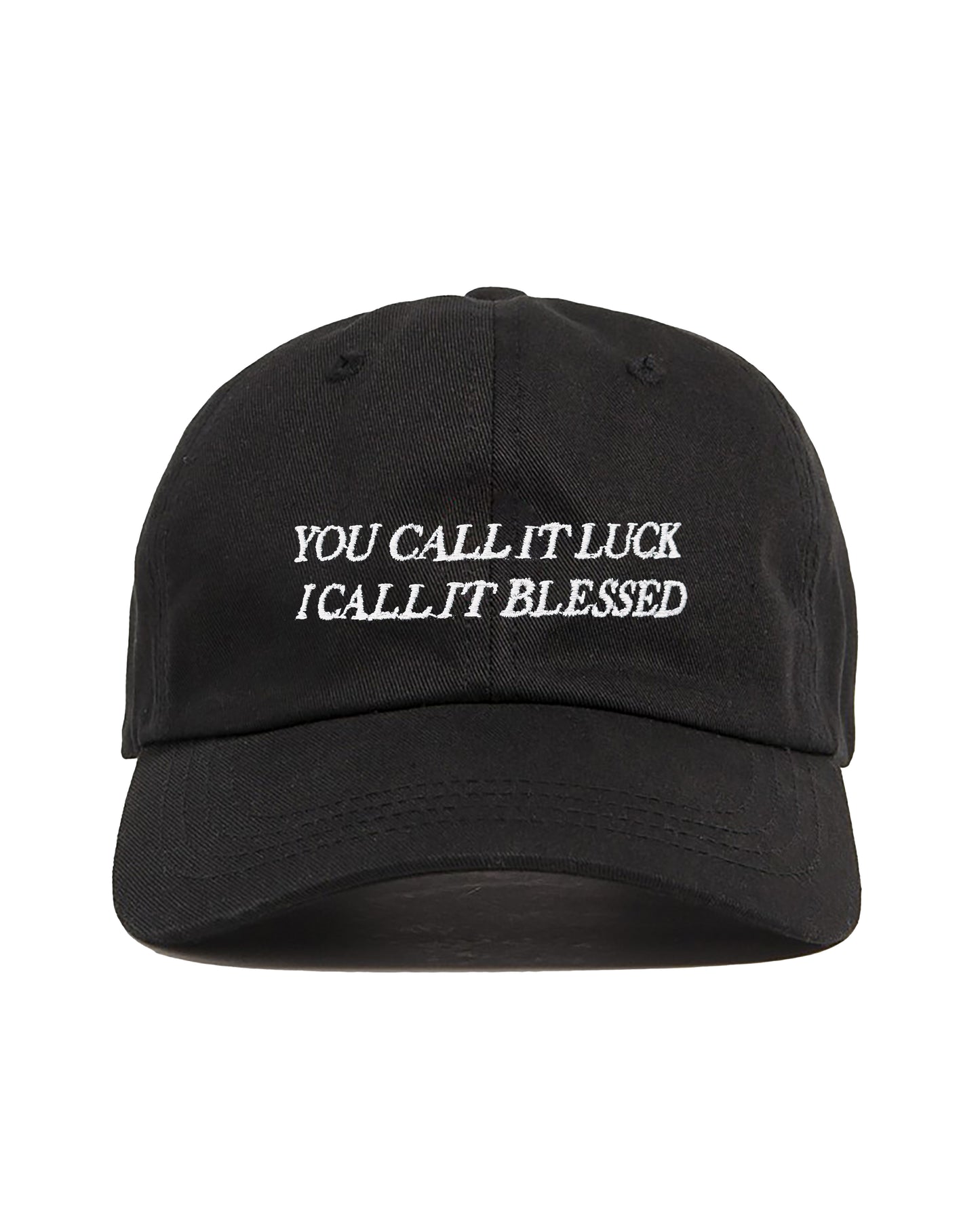 Call It Blessed Dad Hat in Black
