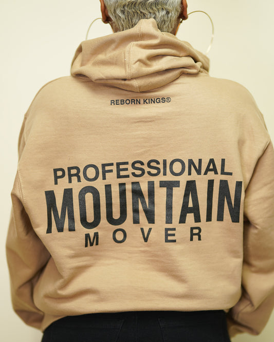 Mountain Mover Hoodie in Dark Sand