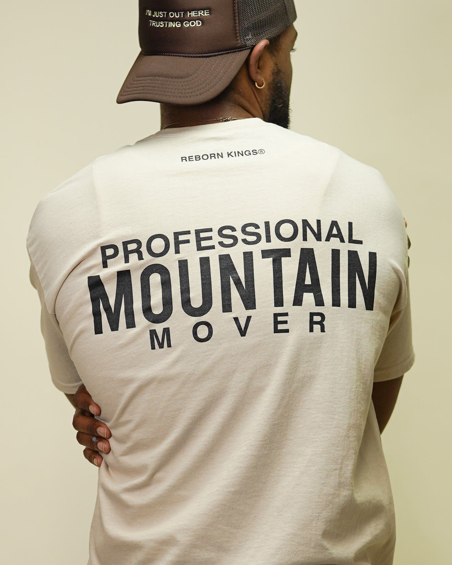 Mountain Mover Tee in Sand