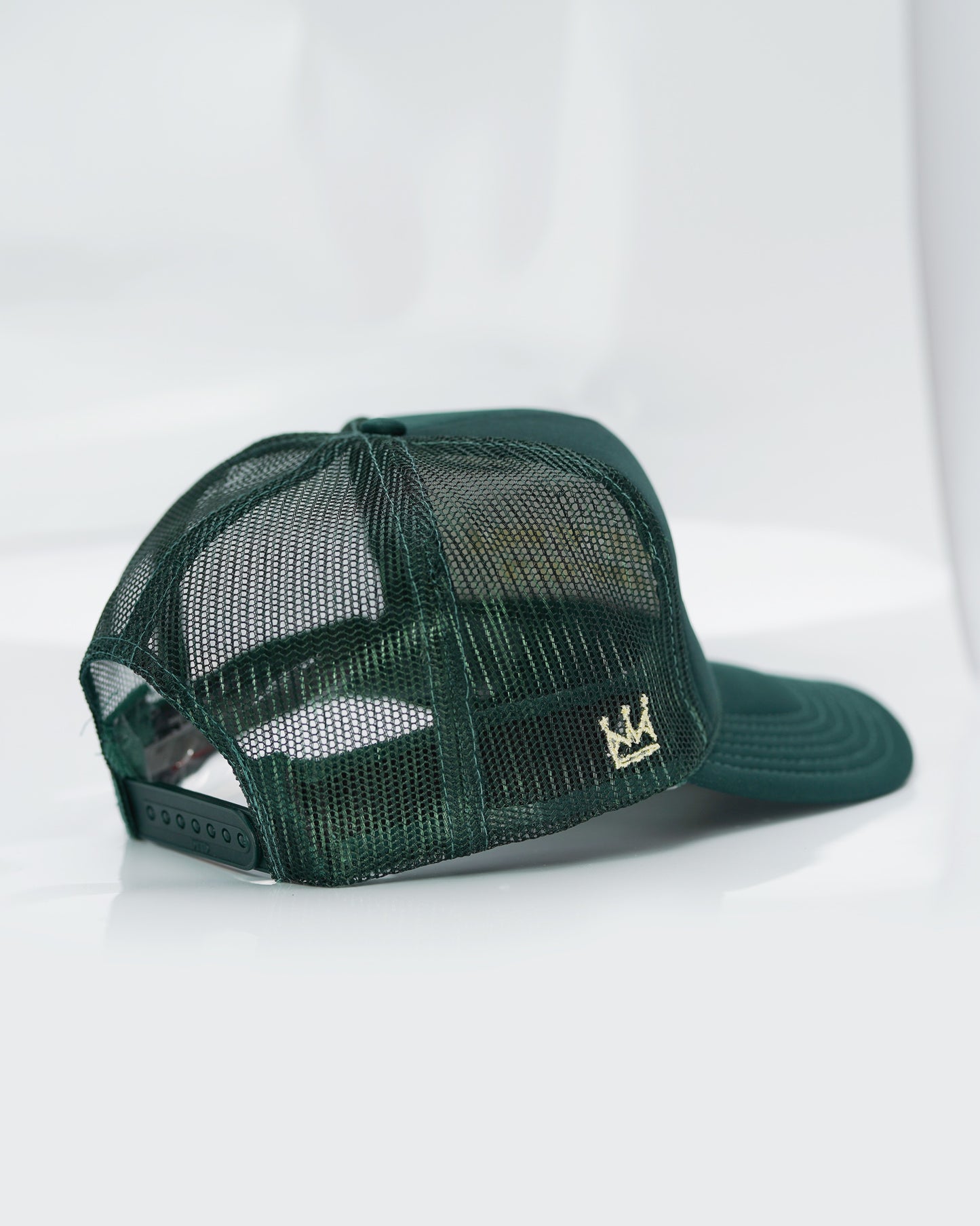 Lord Protect Me While I’m In These Streets Trucker Hat in Forest Green